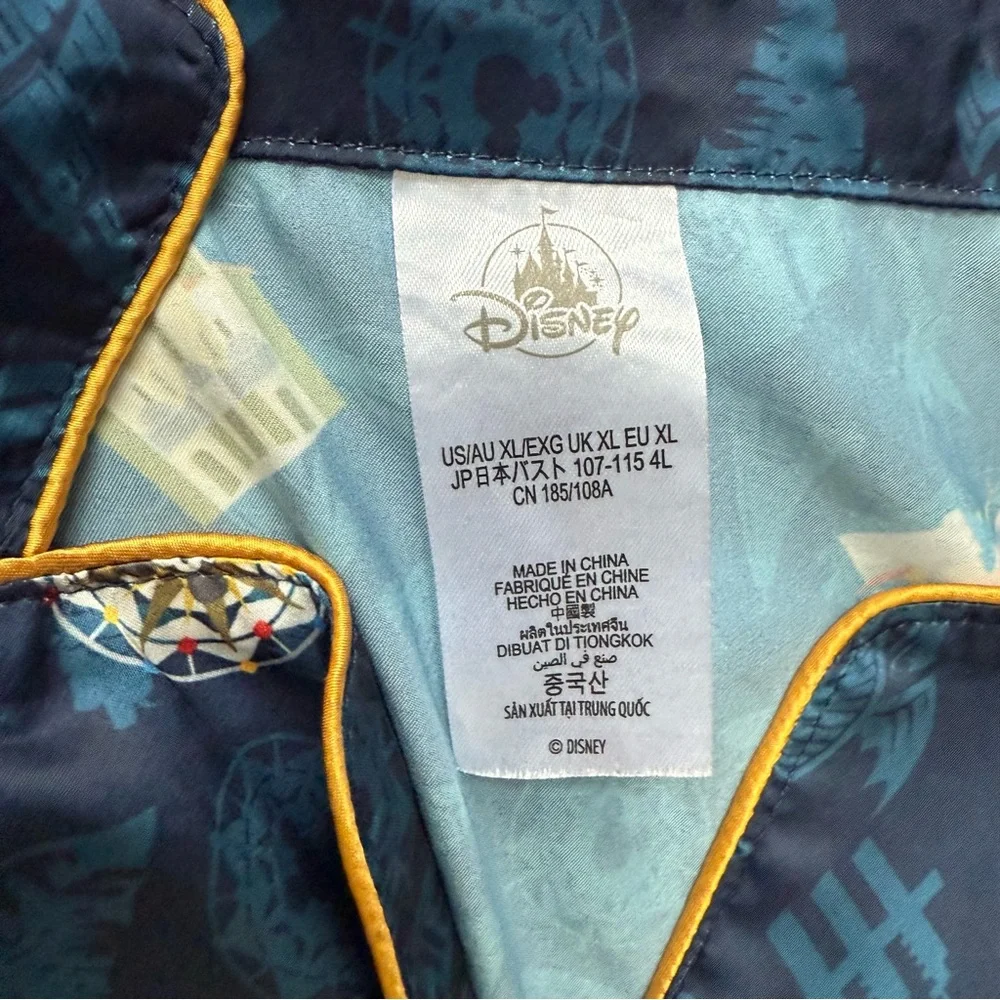 Blue Patterned Pajama Set Disneyland - Picture 3 of 7